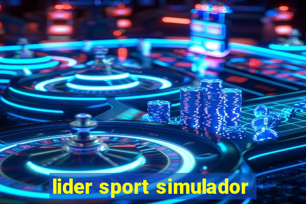 lider sport simulador